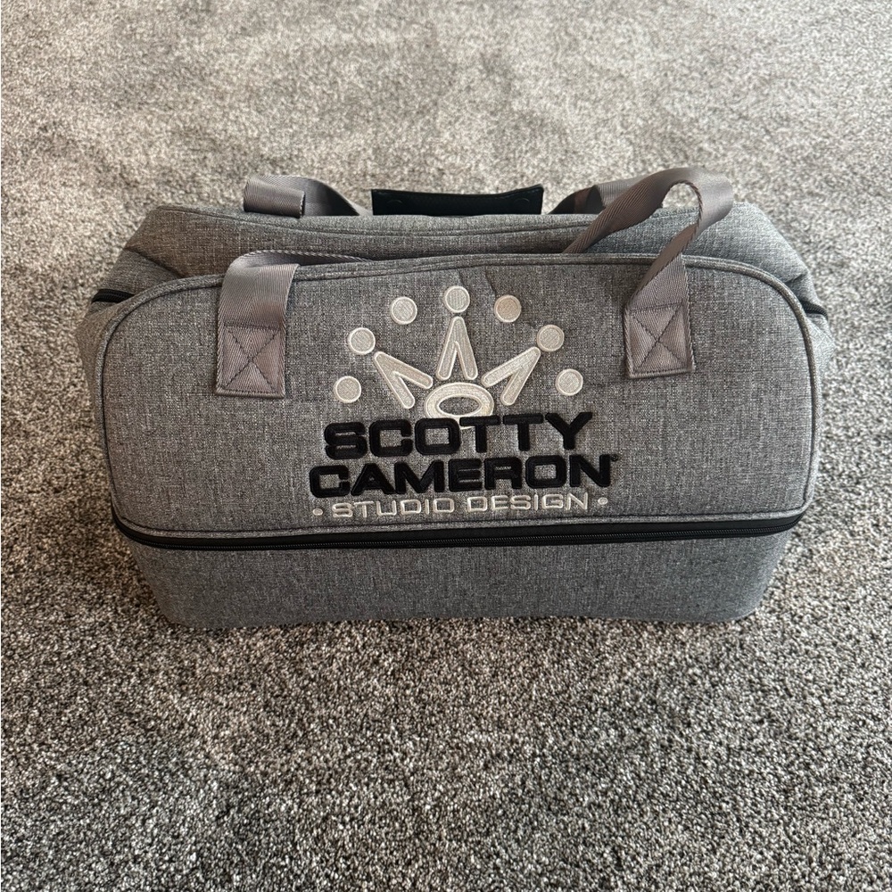 Scotty Cameron Ambassador Club Gray Duffel Bag NWT